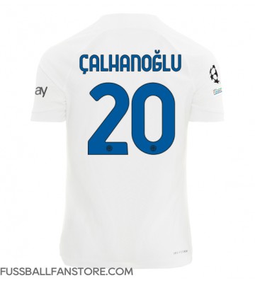 Inter Milan Hakan Calhanoglu #20 Replik Auswärtstrikot 2023-24 Kurzarm